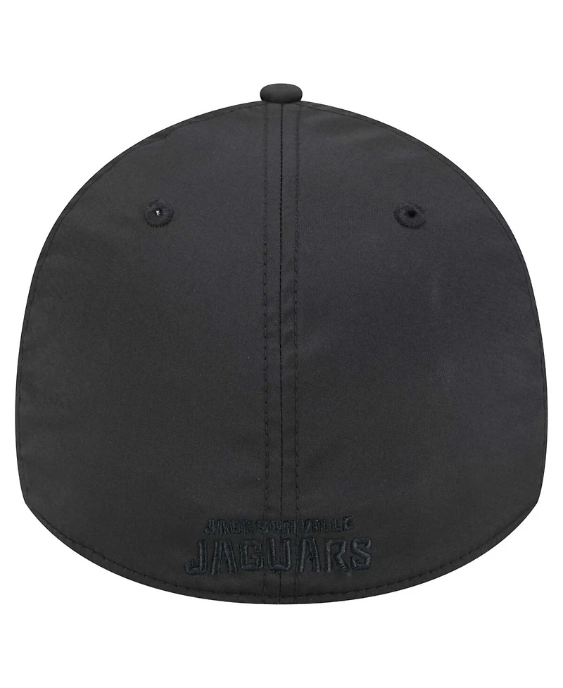 New Era Men's Black Jacksonville Jaguars Hydro 39THIRTY Flex Hat