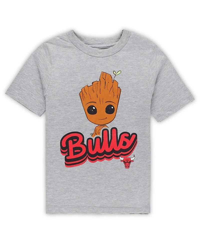 Outerstuff Preschool 2-Piece Chicago Bulls Guardians Of The Galaxy T-Shirt Set