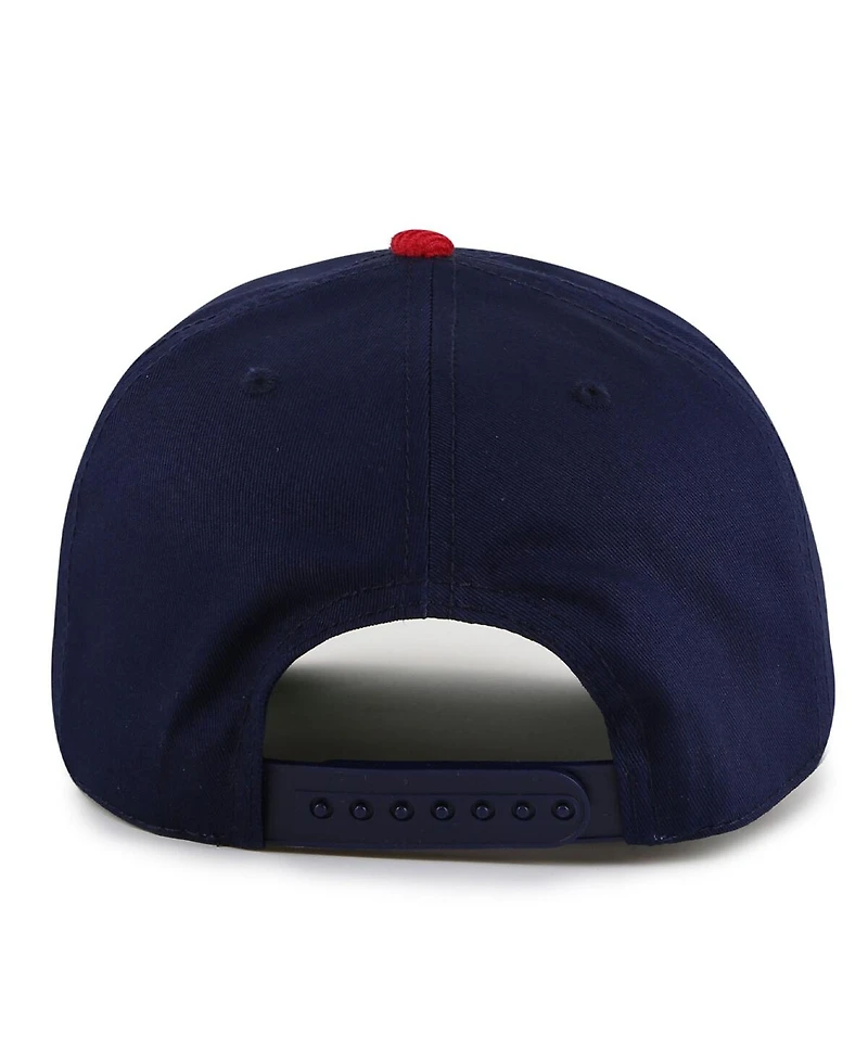 American Needle Men's Navy/Red Washington Capitals Burnett Adjustable Hat