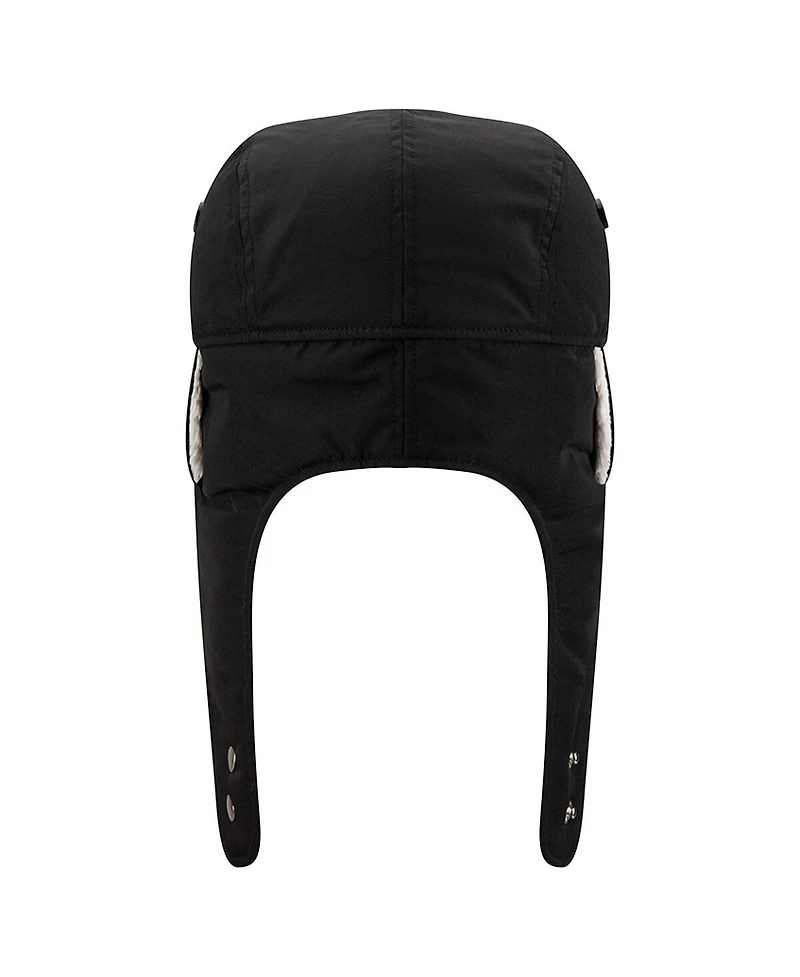 New Era Men's Black Minnesota United Fc Trapper Knit Hat
