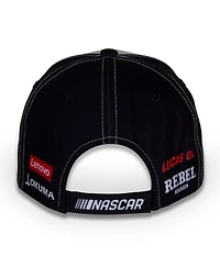 Richard Childress Racing Team Collection Men's White/Black Kyle Busch Cheddars Uniform Adjustable Hat