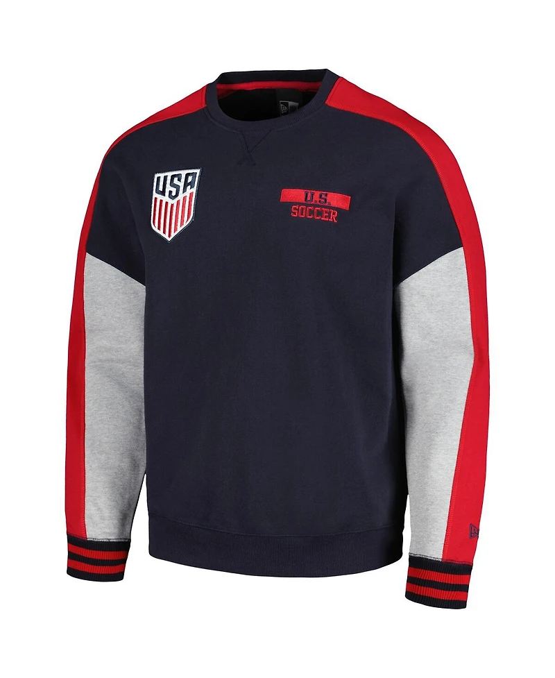 5th & Ocean Men's Navy Usmnt Athleisure Pullover Sweatshirt