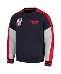 5th & Ocean Men's Navy Usmnt Athleisure Pullover Sweatshirt