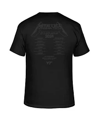 Original Retro Brand Men's Black Virginia Tech Hokies Metallica T-Shirt