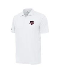 Antigua White Texas A M Aggies Tribute Polo Shirt