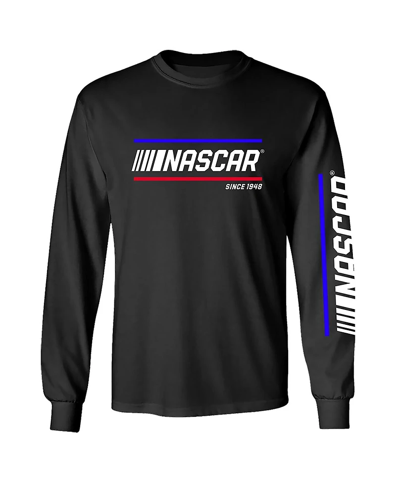 Nascar Classics Men's Black Long Sleeve T-Shirt