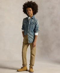 Polo Ralph Lauren Big Boys Sullivan Slim Stretch Sateen Pant