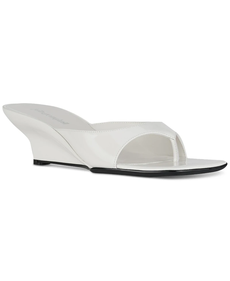 Jeffrey Campbell Honey-Bun Sculpted Demi-Wedge Sandals