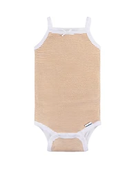 Gerber Baby Girls 4-Pack Sleeveless Onesies Bodysuits