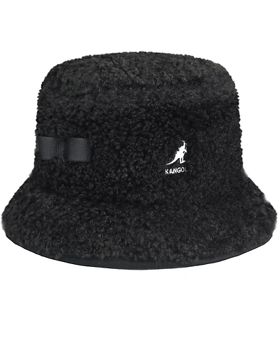 Kangol Men's Faux Shearling Utility Bucket Hat
