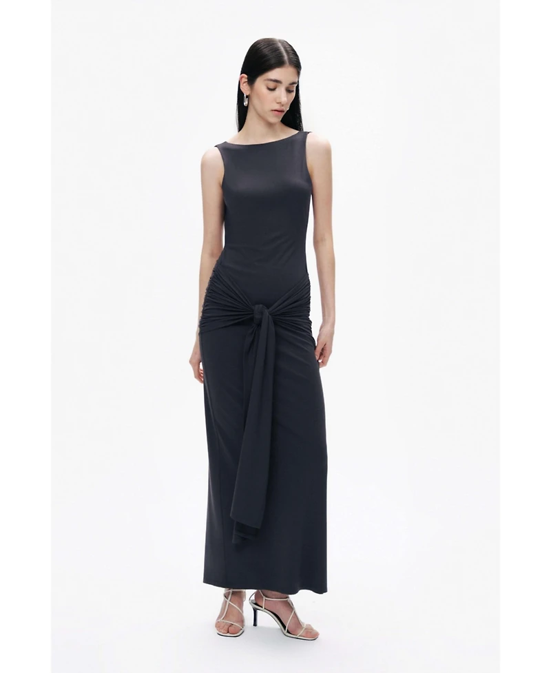 Nocturne Women's Backless Maxi Dress