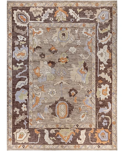 Adorn Hand Woven Rugs Colorful Oushak M1945 10'2''x13'9'' Area Rug