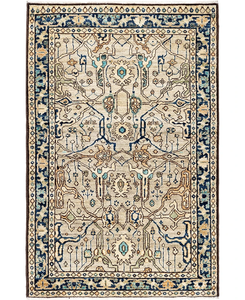 Adorn Hand Woven Rugs Serapi M1945 3'3''x4'11'' Area Rug