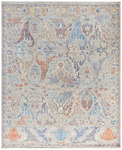 Adorn Hand Woven Rugs Colorful Oushak M1945 8'1''x10' Area Rug