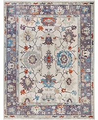 Adorn Hand Woven Rugs Colorful Oushak M1945 9'2''x11'10'' Area Rug