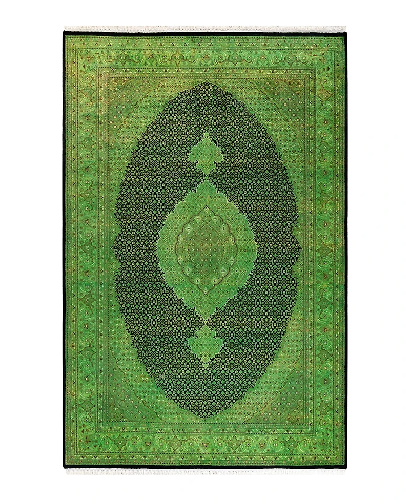 Adorn Hand Woven Rugs Fine Vibrance M1758 6'1''x9'3'' Area Rug