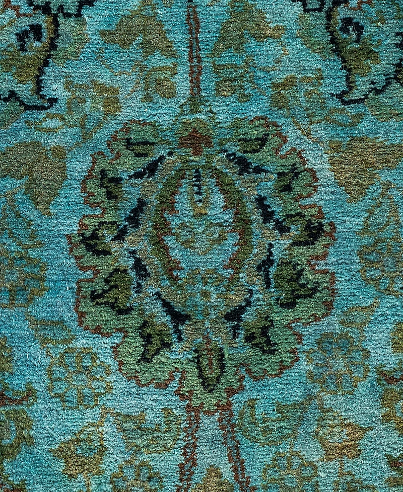 Adorn Hand Woven Rugs Fine Vibrance M1604 2'7''x11' Runner Area Rug