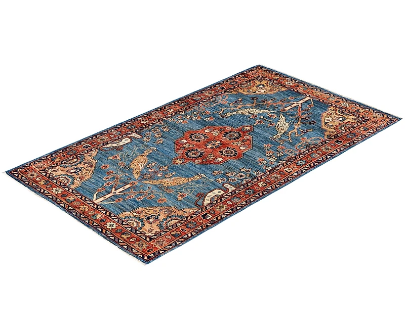 Adorn Hand Woven Rugs Serapi M1945 3'x5'4'' Area Rug