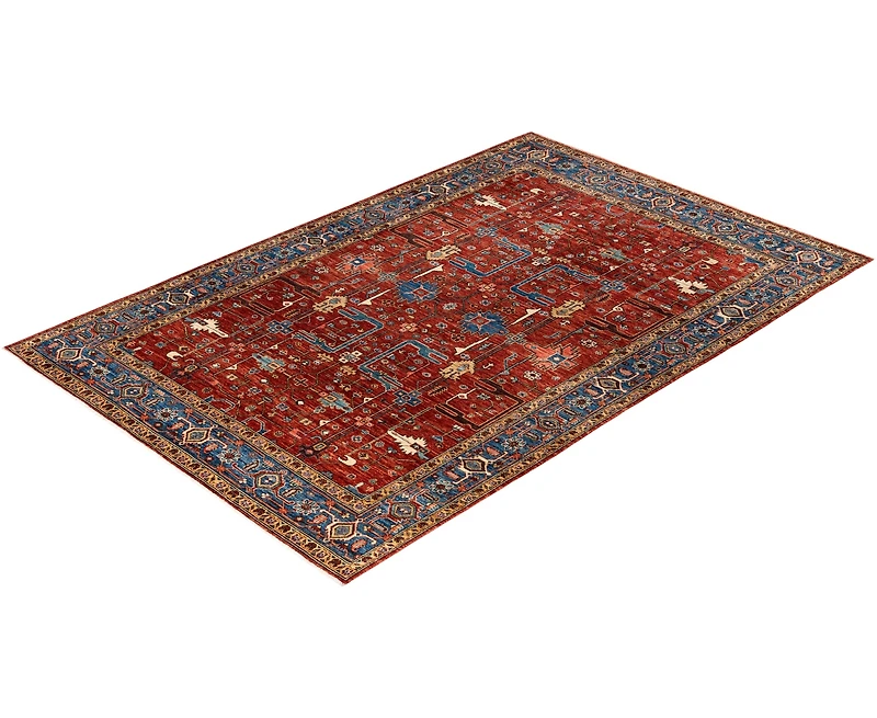 Adorn Hand Woven Rugs Serapi M1945 6'x9' Area Rug