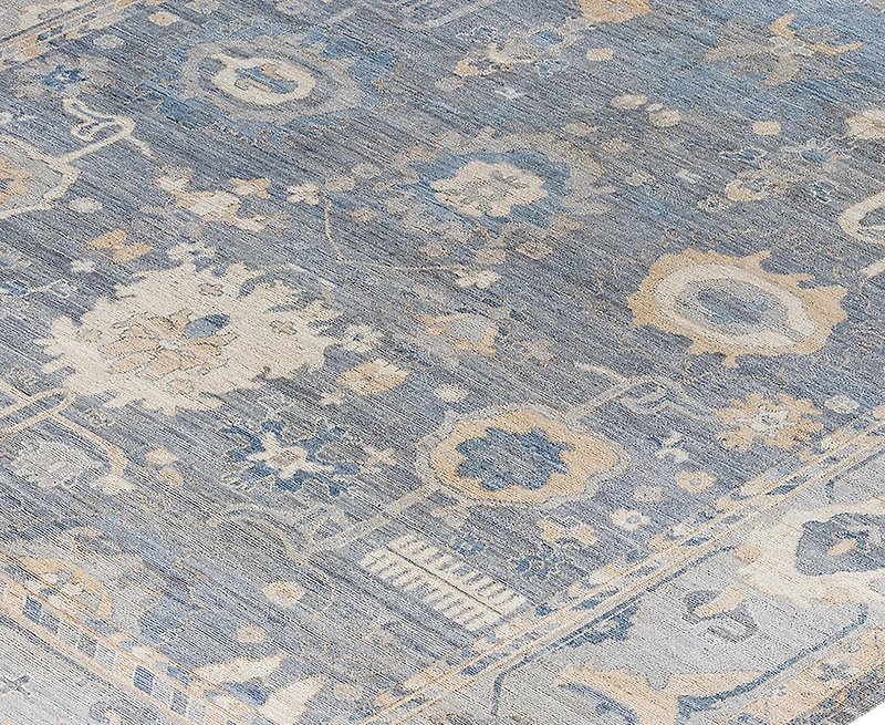 Adorn Hand Woven Rugs Colorful Oushak M1945 9'1''x11'11'' Area Rug