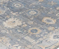 Adorn Hand Woven Rugs Colorful Oushak M1945 9'1''x11'11'' Area Rug
