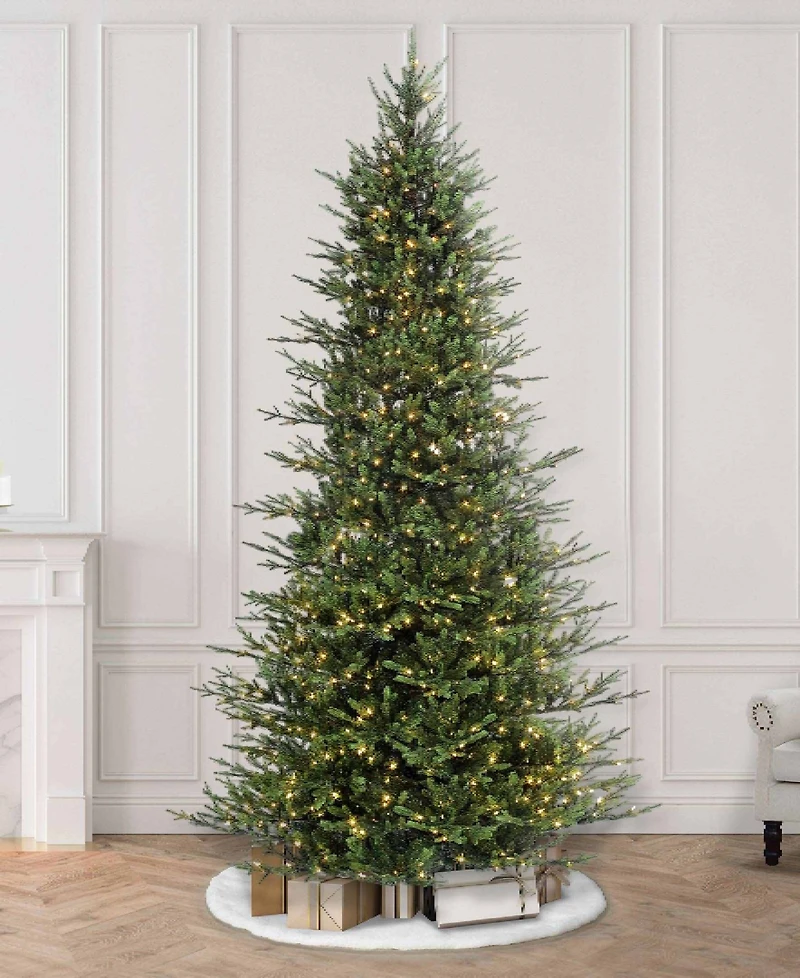Puleo 9FT Pre-Lit Slim Bradford Fir Artificial Christmas tree