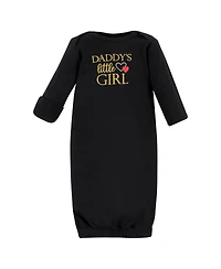 Hudson Baby Girls Extra Soft Cotton Gowns