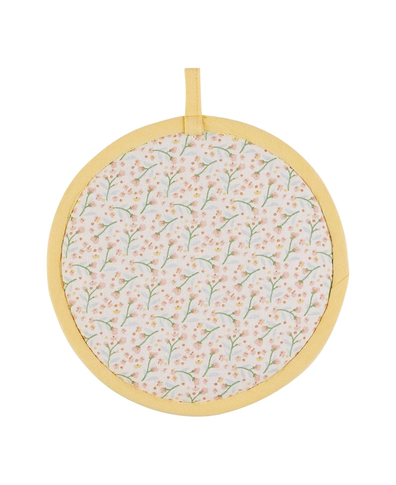 Design Imports Spring Bunny Cotton Potholder and Dishtowel Gift Set