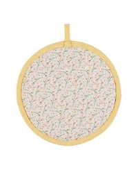 Design Imports Spring Bunny Cotton Potholder and Dishtowel Gift Set