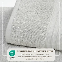Linery & Co. Quick-Drying Cotton 4-Piece Bath Towel Set