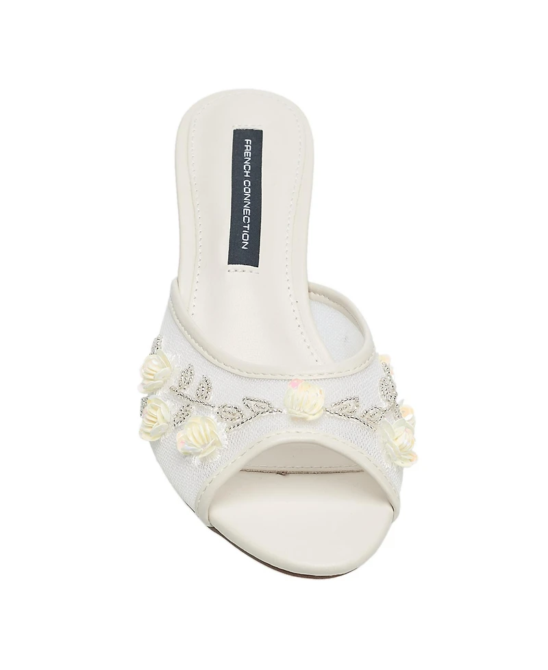 French Connection Ladies Ritz Mesh Kitten Heel
