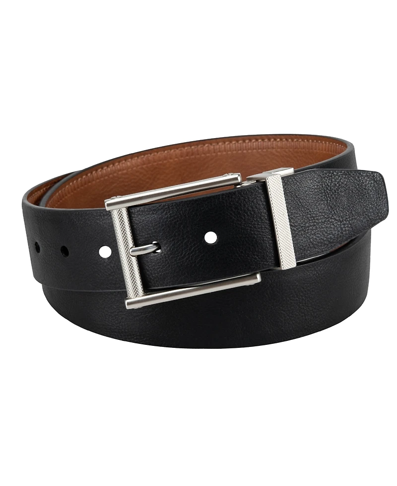 Kenneth Cole Reaction Men's 2-in-1 Modern Reversible Stretch Casual Belt