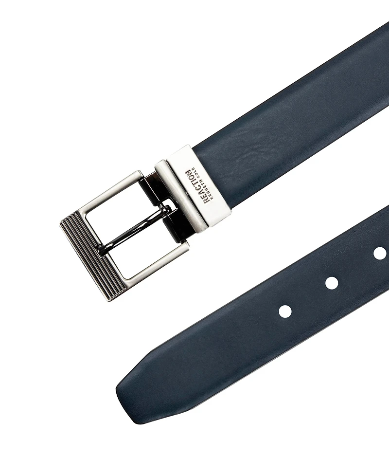 Kenneth Cole Reaction Men's 2-in-1 Modern Reversible Stretch Dress Belt