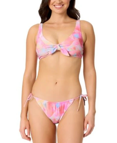 Salt Cove Juniors Sunset Palms Bikini Bottoms Macys Salt Tie Front Bikini Top Exclusively At Macys