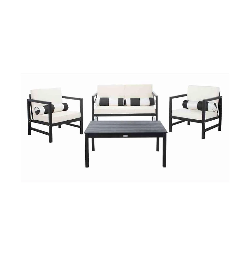 Montez 4 Pc Outdoor Set With Accent Pillows