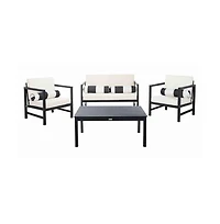 Montez 4 Pc Outdoor Set With Accent Pillows