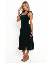 Petal and Pup Women's Laurel Velvet Midi Dress