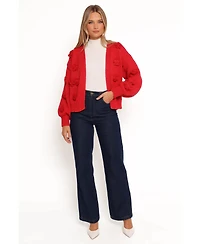 Petal and Pup Women's Doralee Rose Cardigan