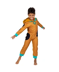 Scooby Doo Boys Warner Bros. Fleece Zip Up Cosplay Pajama Coverall