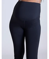 Motherhood Maternity Over the Belly Active Capri Legging