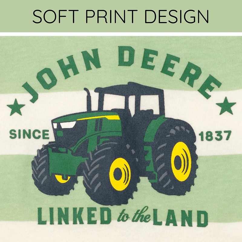 John Deere Baby Boys Romper