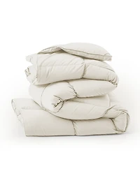 Unikome Medium Warmth Goose Feather Down Fiber Comforter