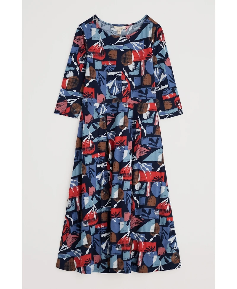 Seasalt Cornwall Women's 3/4 Wild Bouquet Dress