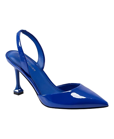 Marc Fisher Women's Hadya Pointy Toe Stiletto Slingback Pumps