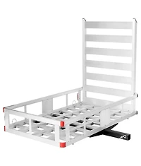 50 inch x 29.5 inch Hitch-Mounted Mobility Cargo Carrier