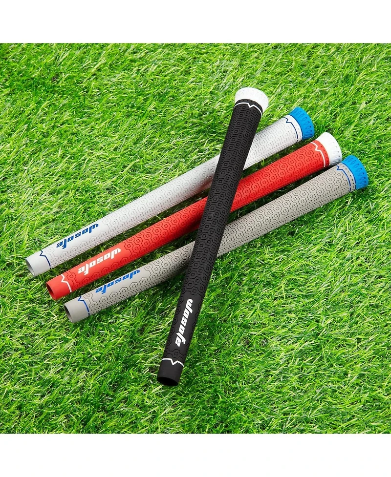 Wosofe Golf Grips 13 pcs Pack Standard Size Rubber Lightweight Non-Slip Soft For Men And Women