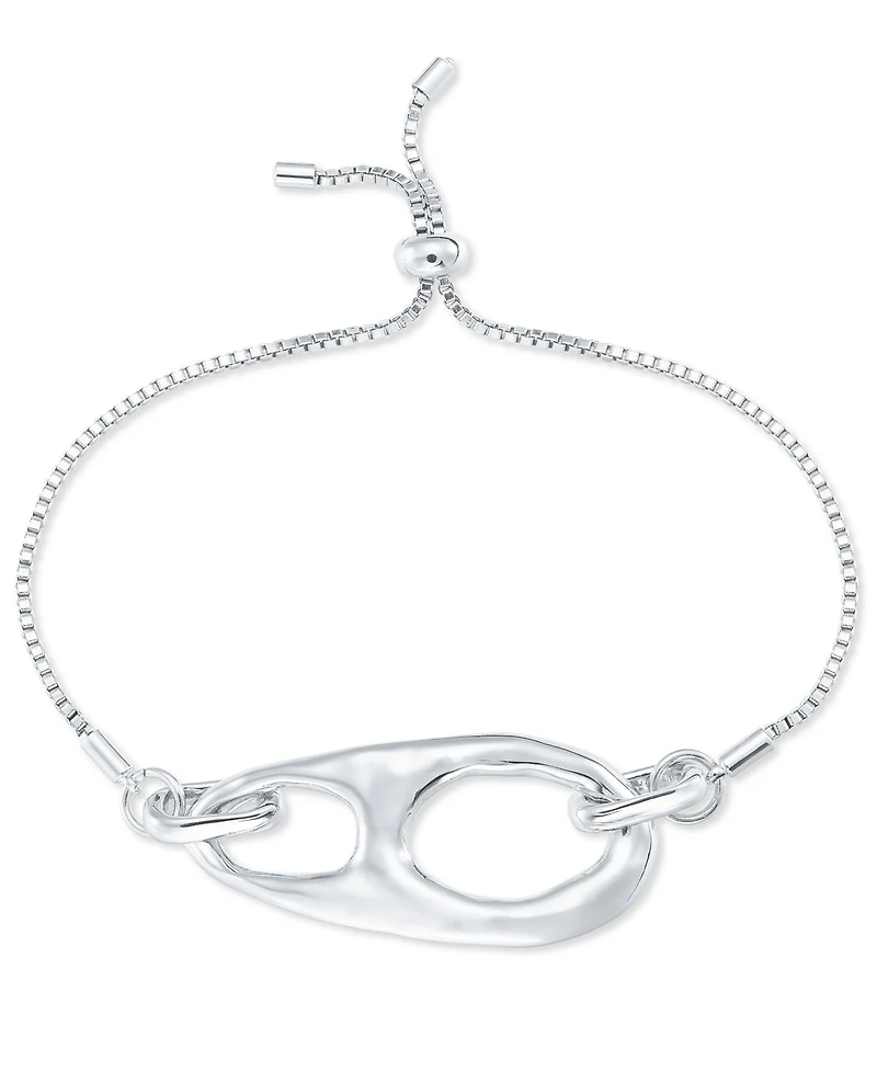 Style & Co Hammered Sculptural Slider Bracelet, Exclusively at Macy's