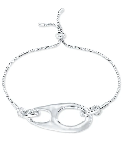 Style & Co Hammered Sculptural Slider Bracelet, Exclusively at Macy's