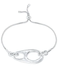 Style & Co Hammered Sculptural Slider Bracelet, Exclusively at Macy's