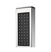 Aquaterior Shower Faucet Set Wall Mount Concealed Mixer Valve Rain Shower Head